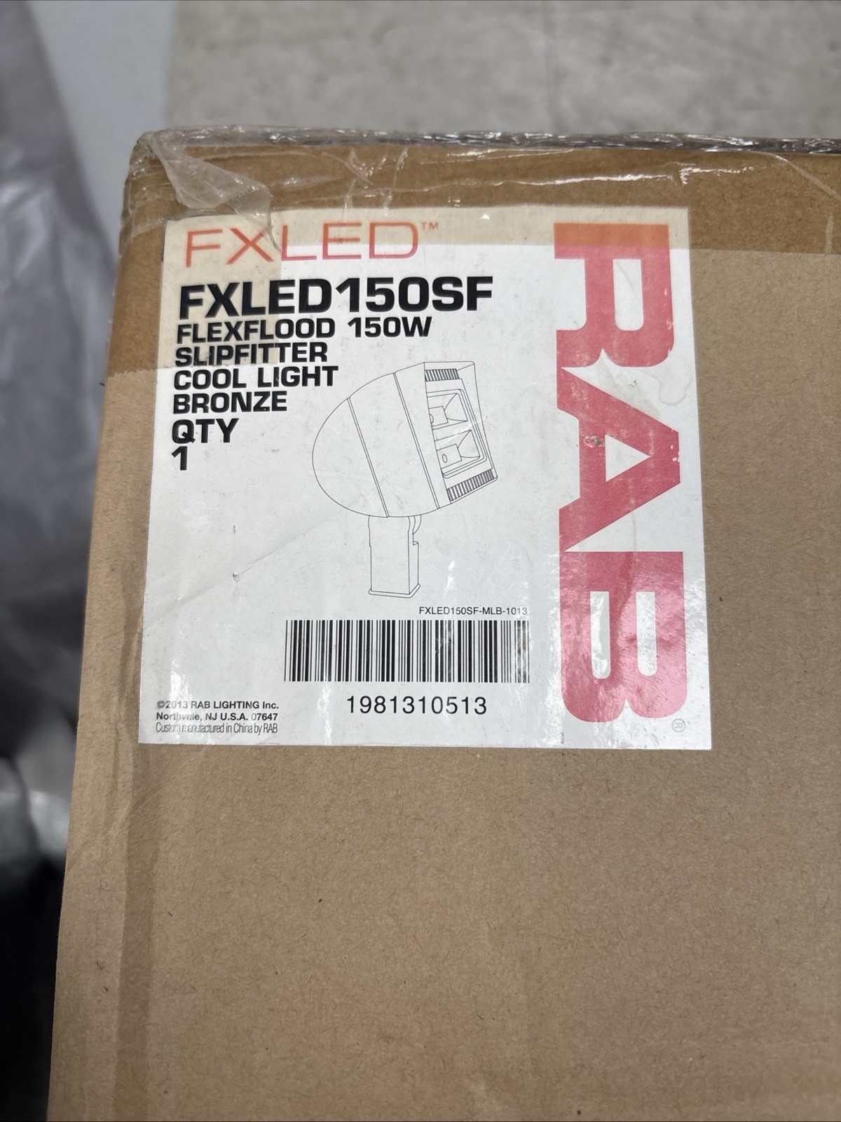 FXLED150SF Floodlight 5000k NEW Rab