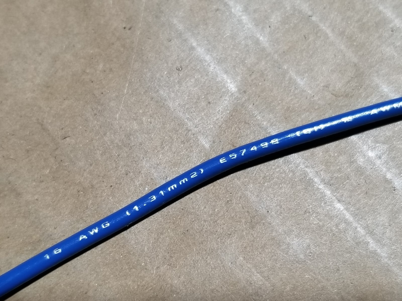 Southwire #16awg Stranded Tinned Copper UL-1007/1569 Lead Wire Blue /100ft