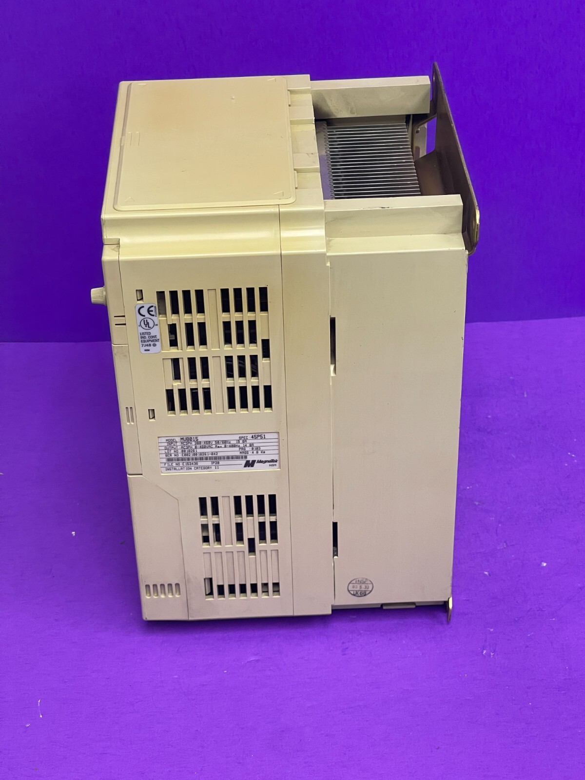 Magnetek GPD315 Model MVB015 7.5 HP Spec 45P51 Inverter VFD 380- 460 VAC 19.6 A
