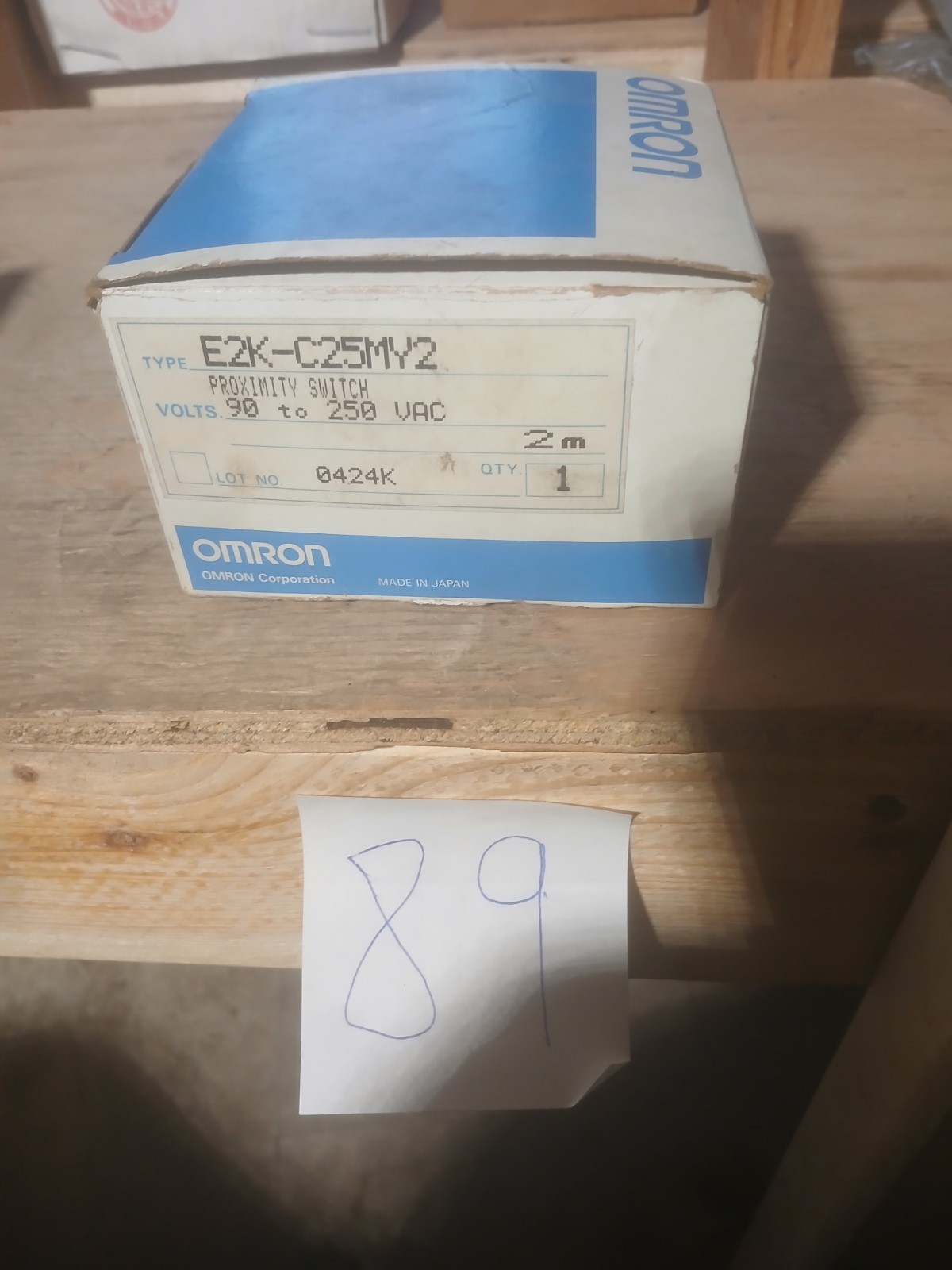 New Omron E2K-C25MY2 E2KC25MY2 Proximity Switch In Box