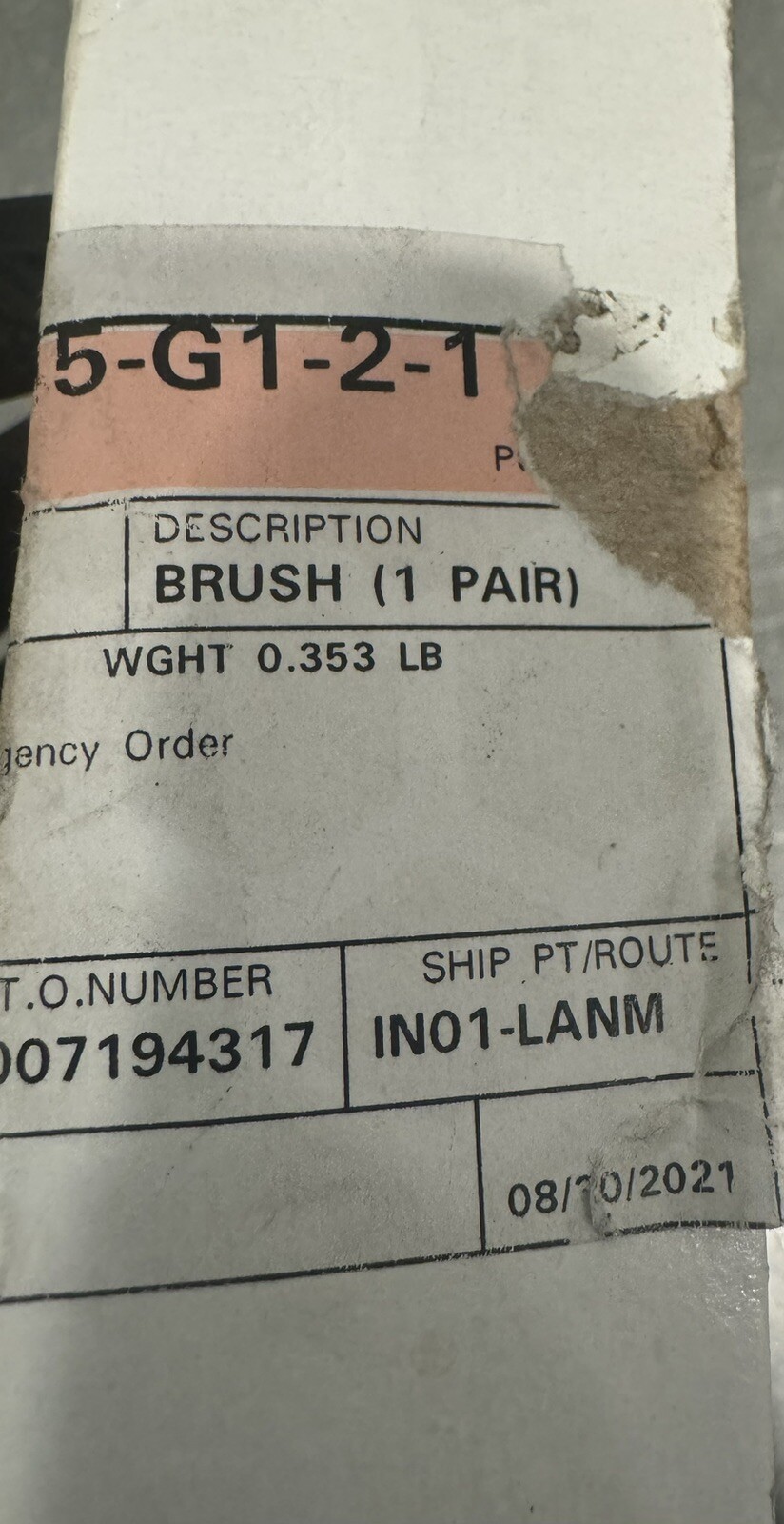 Promatch 2I9222 Carbon Brush Pair NEW IN BOX! FREE SHIPPING!