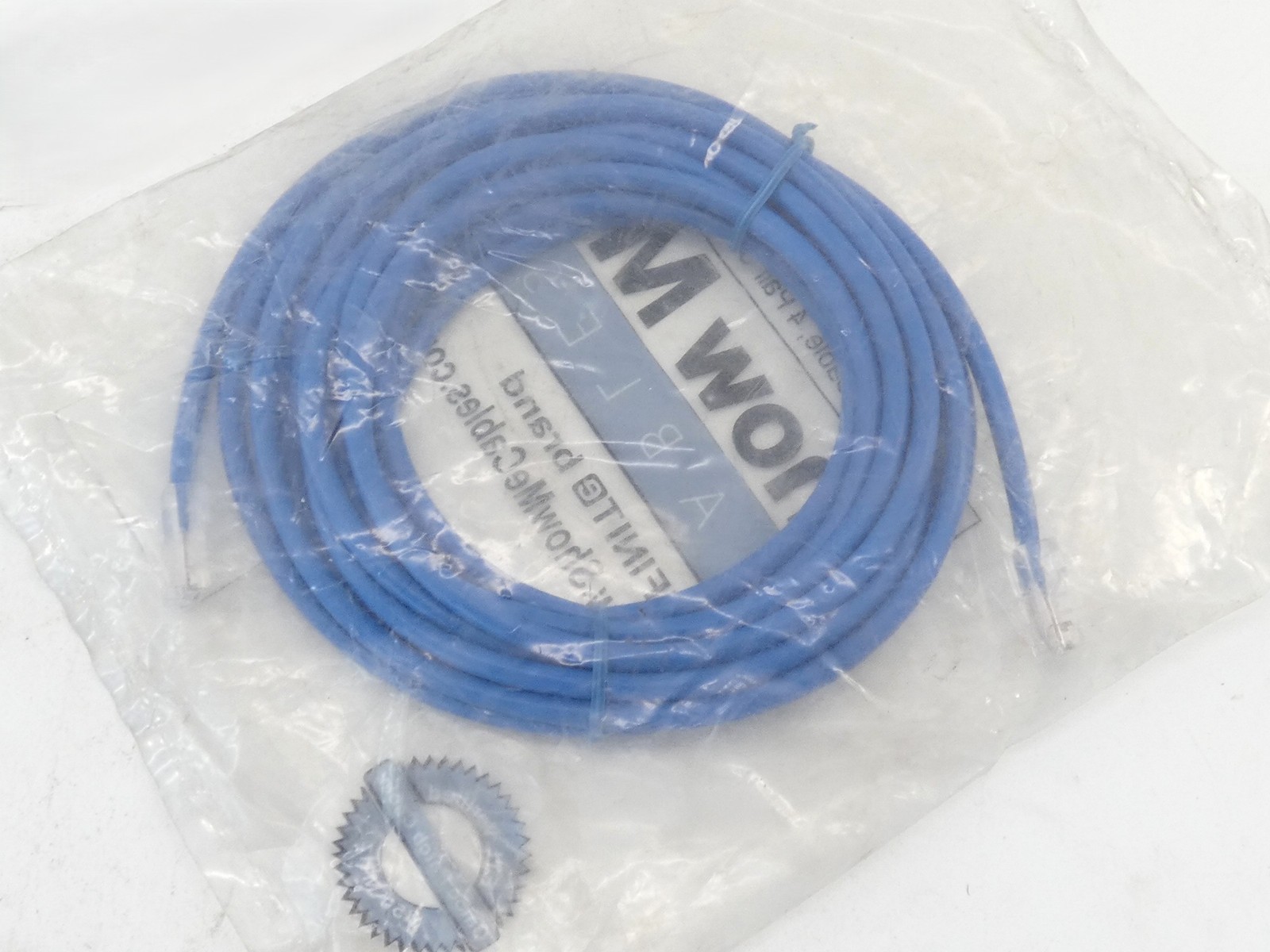 Show Me Cables 500-14 BL 14′ Cat5e Patch Cable Blue – NEW Surplus!