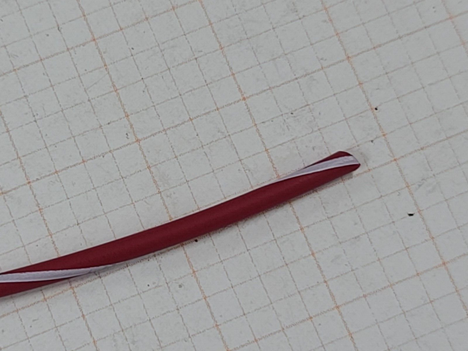Southwire #16awg GXL SAE J1128 XLPE Automotive Wire 125C Red/White /100ft