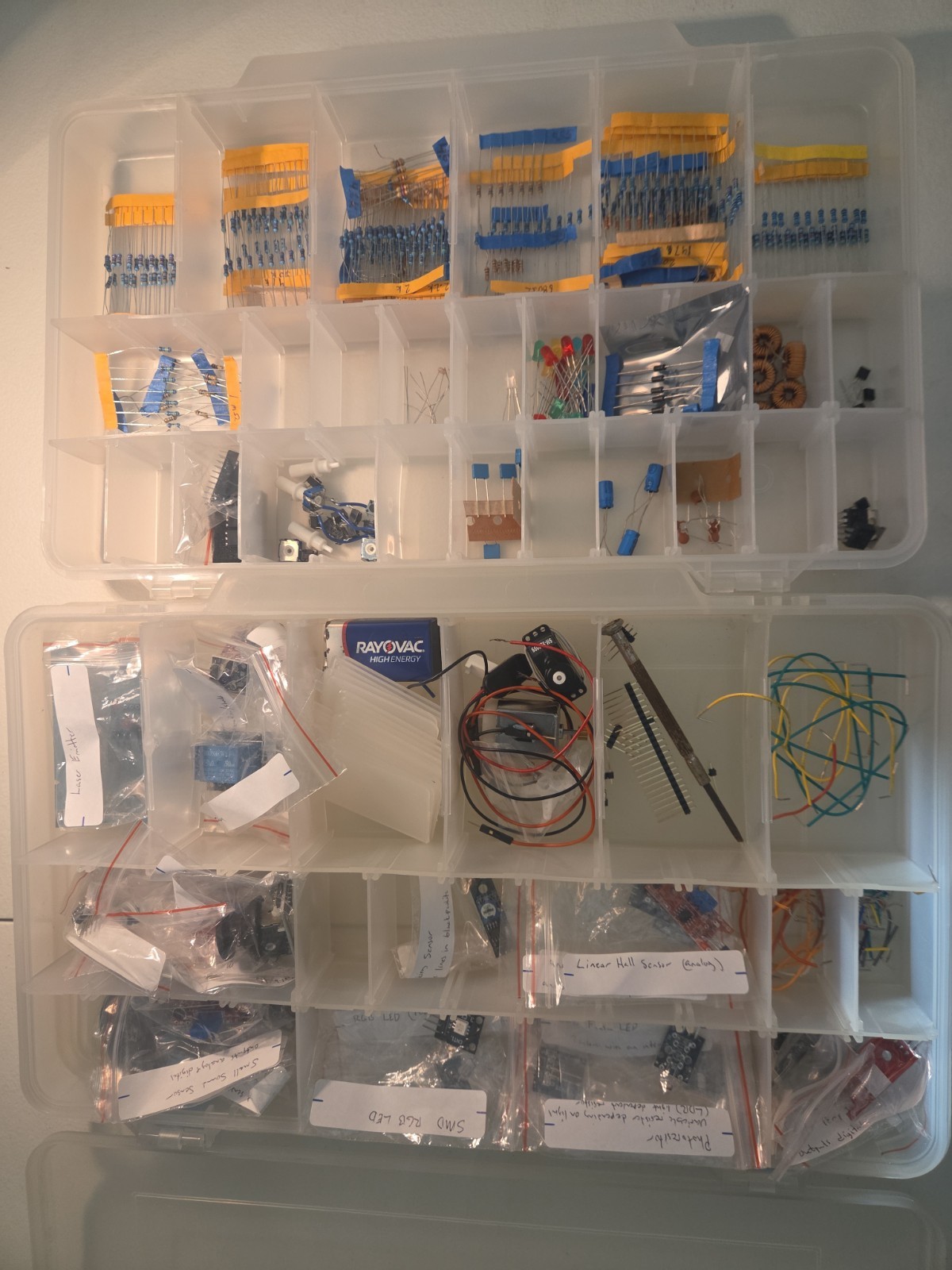 Misc. Electrical Arduino Kit Lots Of Random Both Cases Included