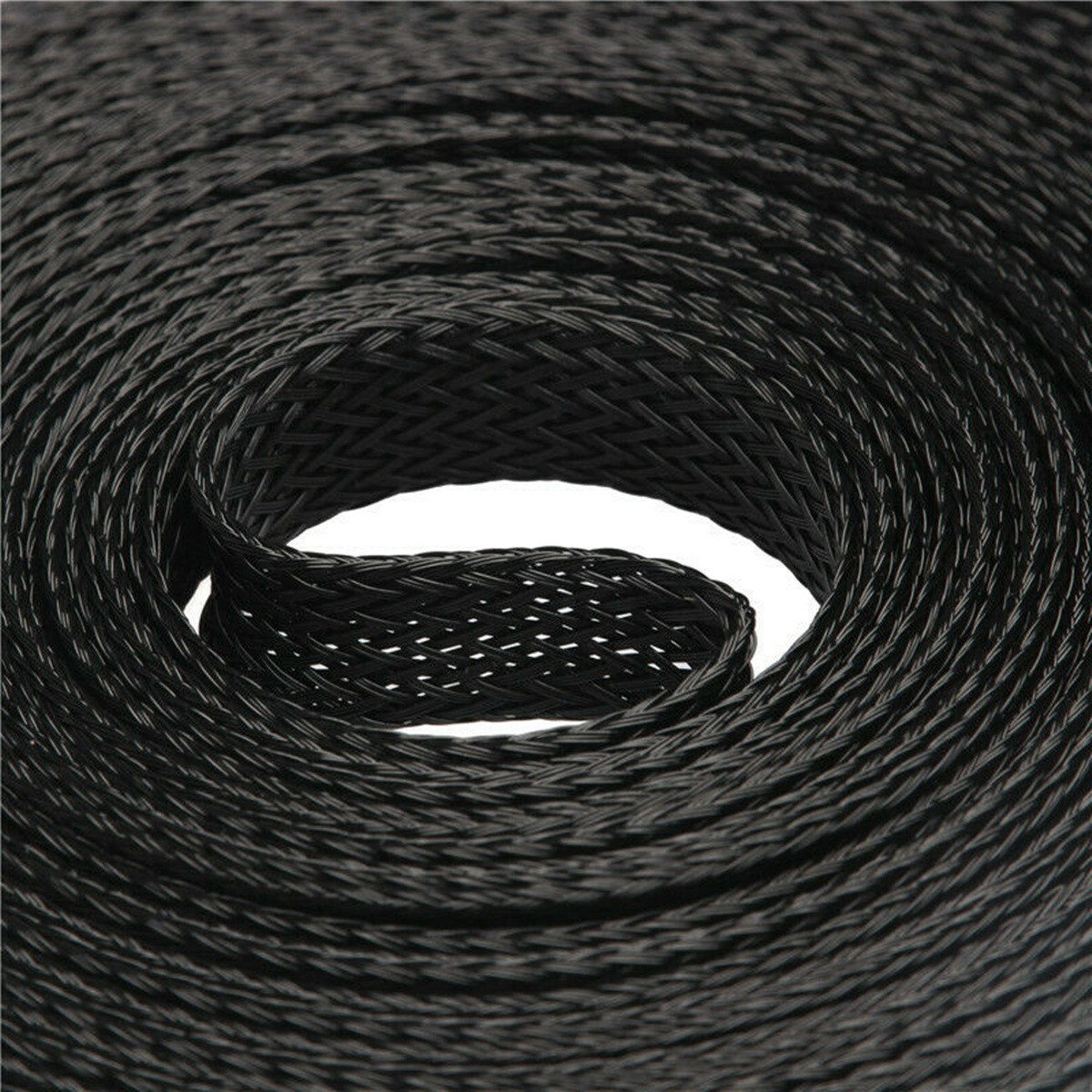 5/10/20M PET Expandable Braided Cable Sleeving Sheathing Wire Loom Tubing Sleeve