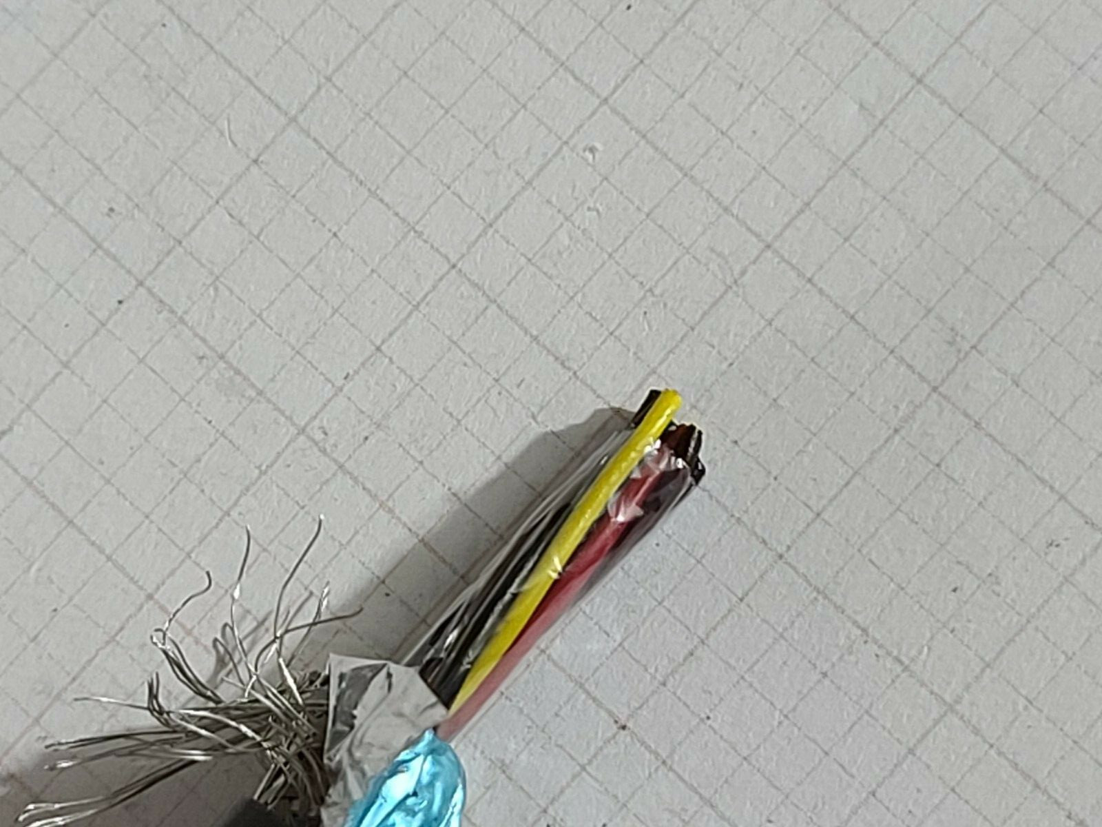 Carol C0654A 22/6P Multi Shielded Computer/Instrumentation Cable CMR Gray /10ft