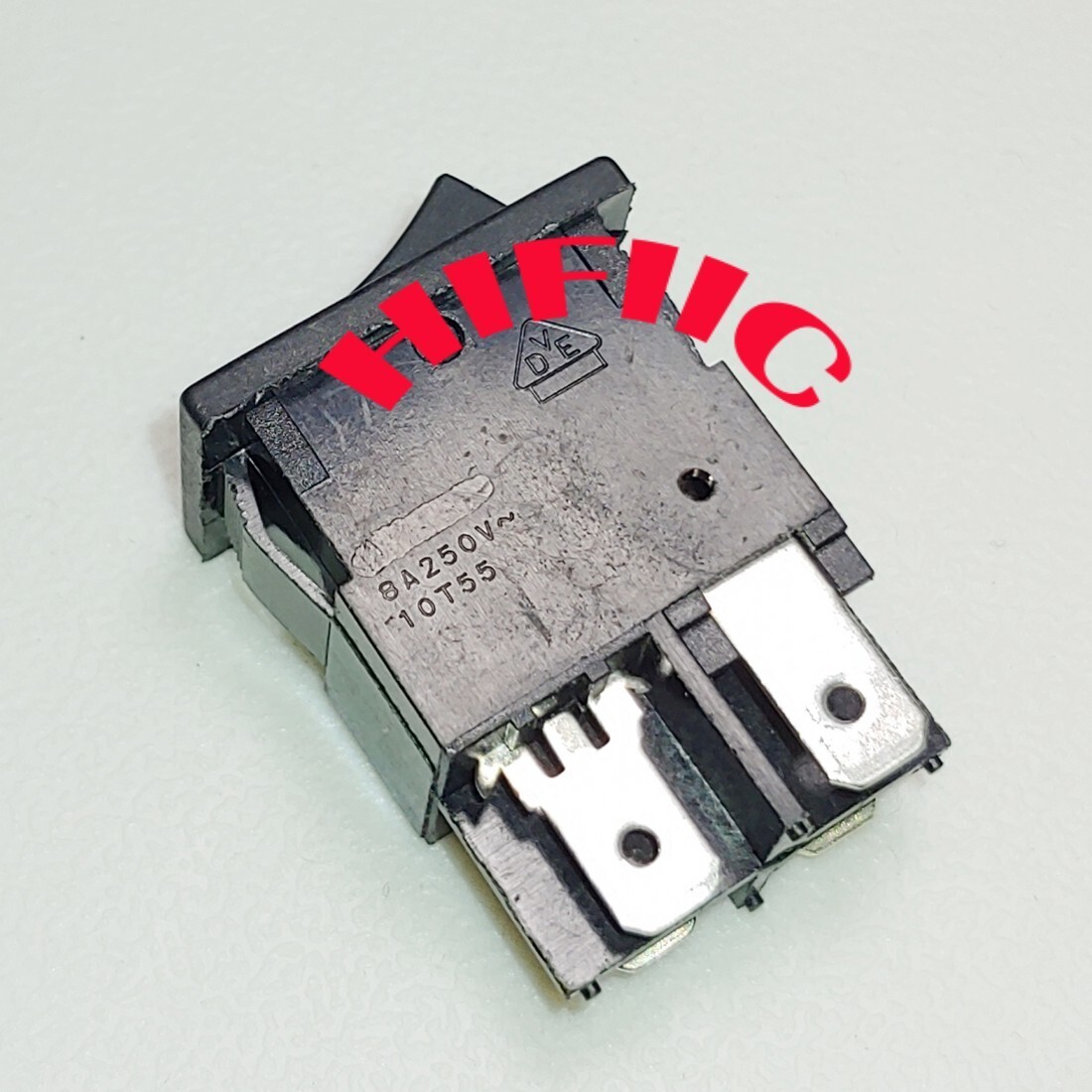 NE JRC2101 Rocker Switch 4Pins ON-OFF Maintained 2 Positions 8A 125/250VAC 10T55
