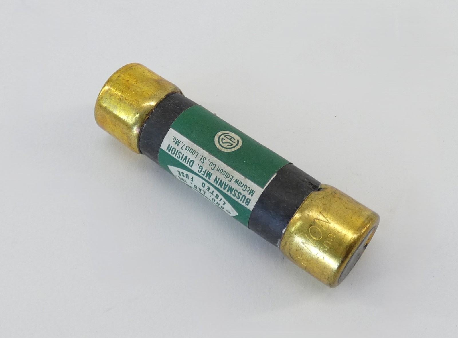 *Lot of 2* Bussmann NON35 One-Time Cartridge Fuse 35A 250V