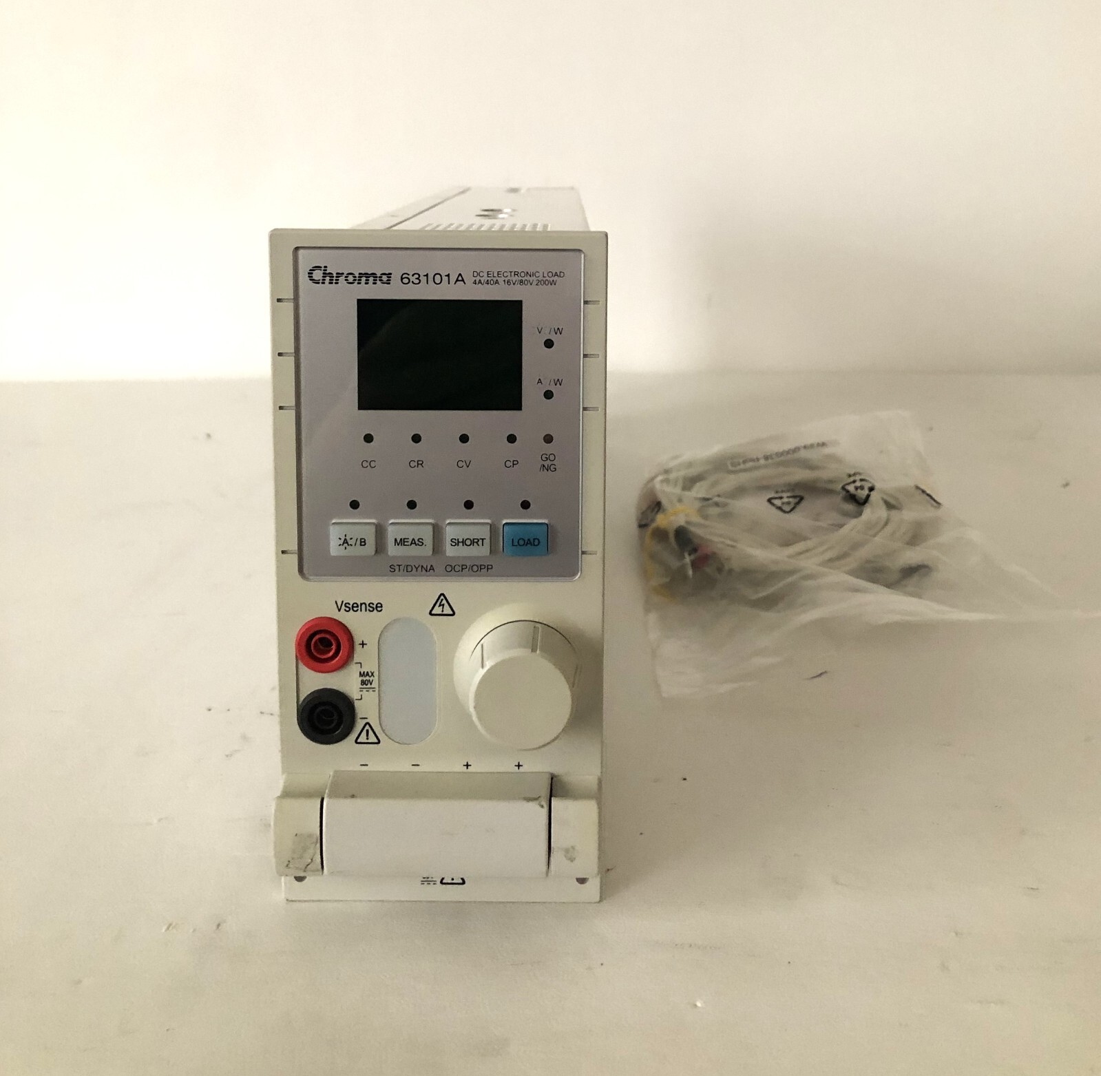 Chroma 63101A 80V 40A 200W Programmable DC Electronic Load w/ Warranty