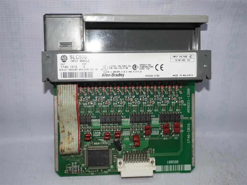 Allen Bradley SLC5000 1746-IB16 1746IB16 Input Module Made in Malaysia