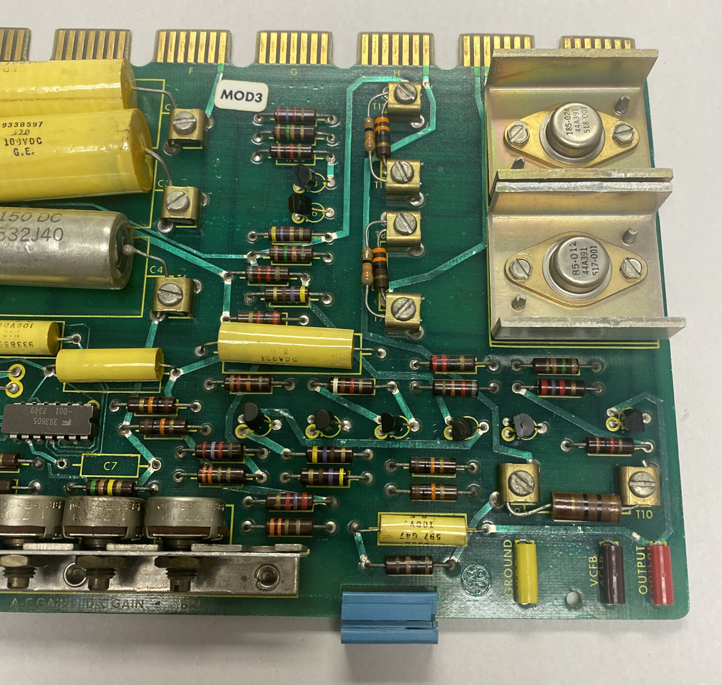 GE GENERAL ELECTRIC,AHD1A 44A390420-G01, CIRCUIT BOARD
