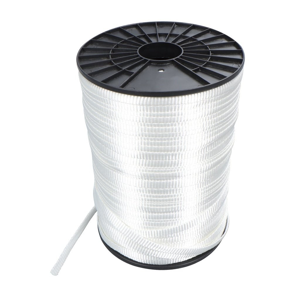 Polyester Pull Tape 1/2″ x 1053′ Mule Tape Flat Rope 1250 lbf Tensile Capacity
