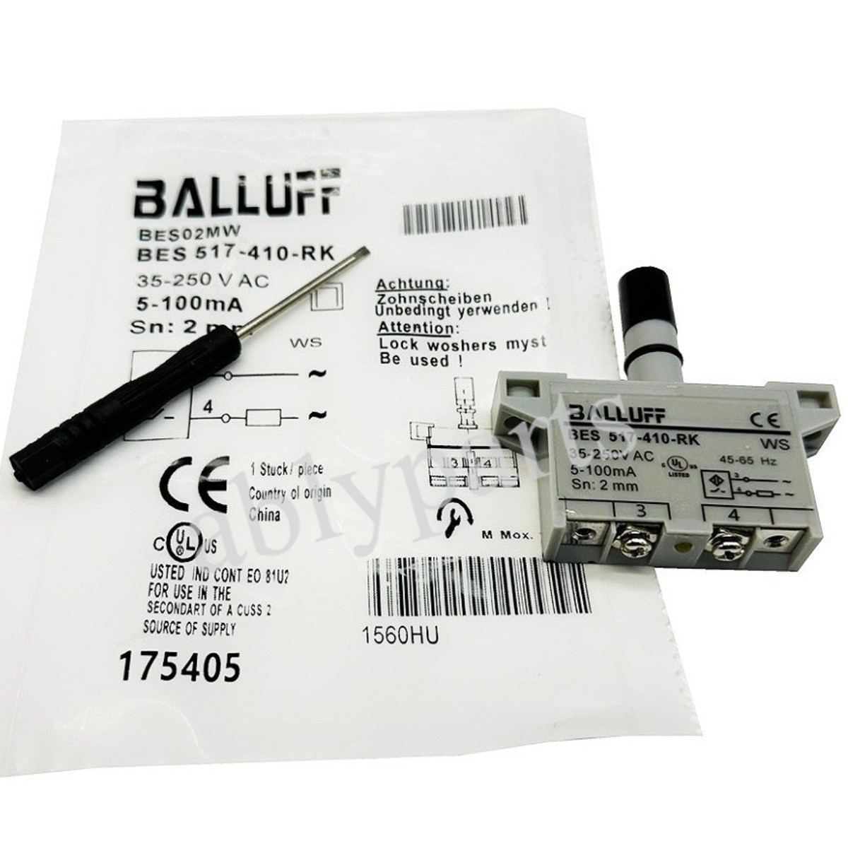 BES02MW BES 517-410-RK Inductive Proximity Sensor 35-250VAC Fit For Balluff