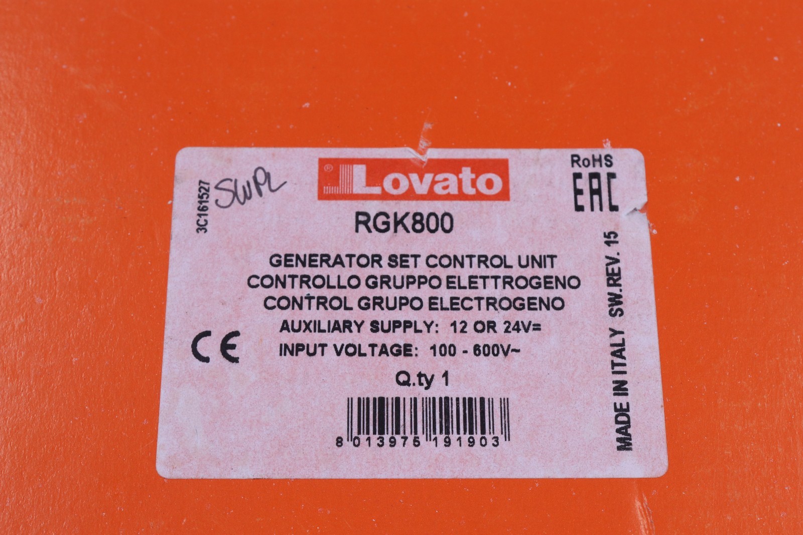 Lovato RGK800 MADE IN ITALY
