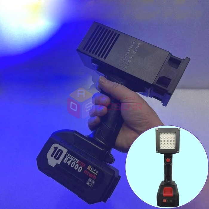Atomic Putty Car Paint Flaw Detection UV Lamp Rechargeable UV LED Curing Lamp