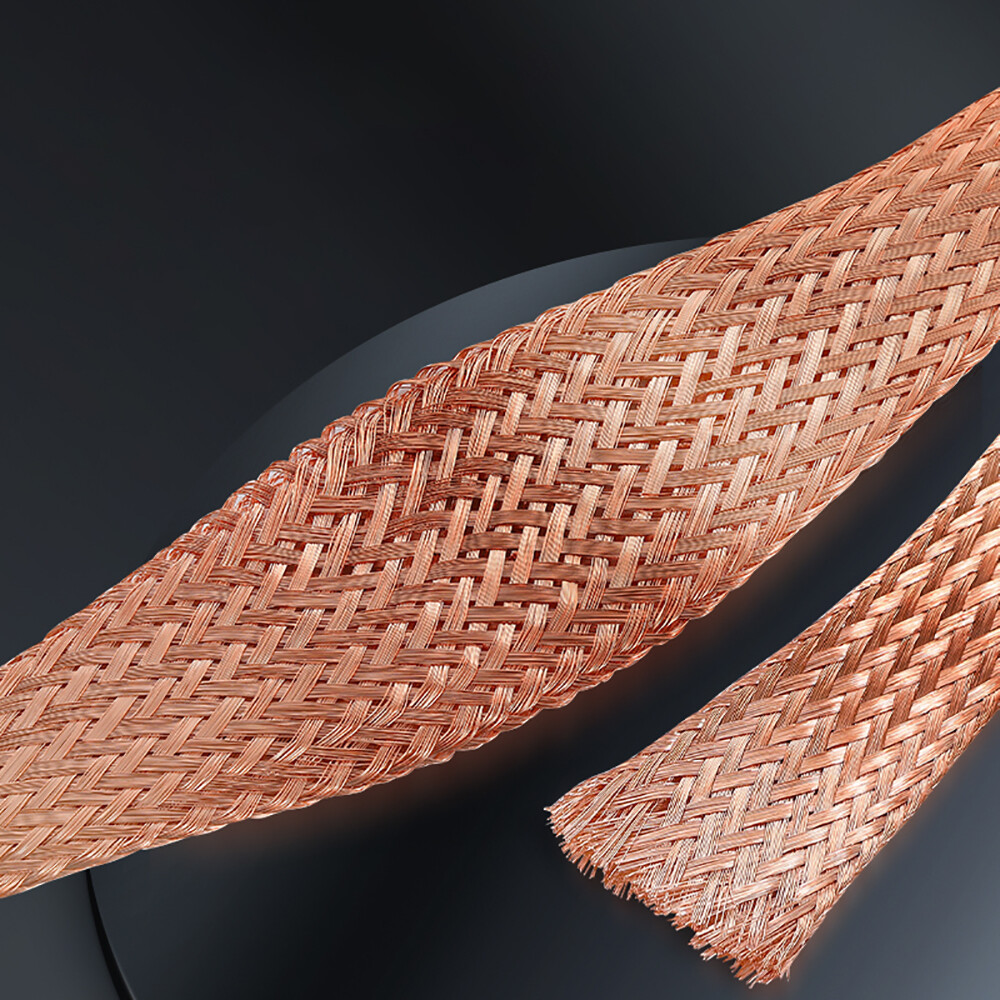 Copper/Tin Plated Braid Cable Bare Ground Lead 2.5-120mm² Made Shielding Sleeve