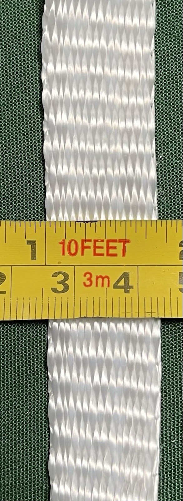 3/4” x 200ft 2500lb Tensile Mule Tape, Pull Tape, Flat Rope/Webbing, Pull Line