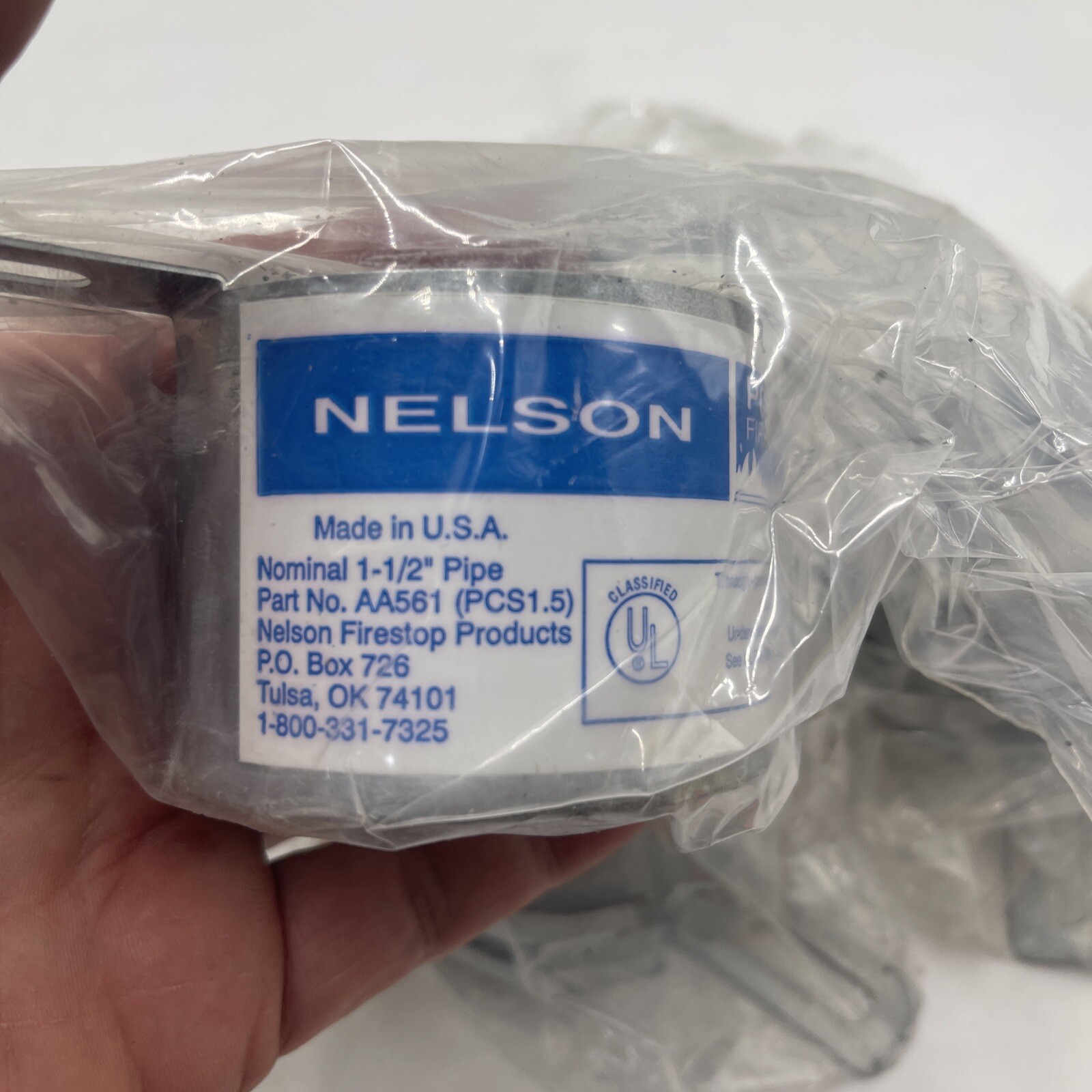 5 Nelson AA561 Pipe Choke System PCS 1.5” Firestop Electrical