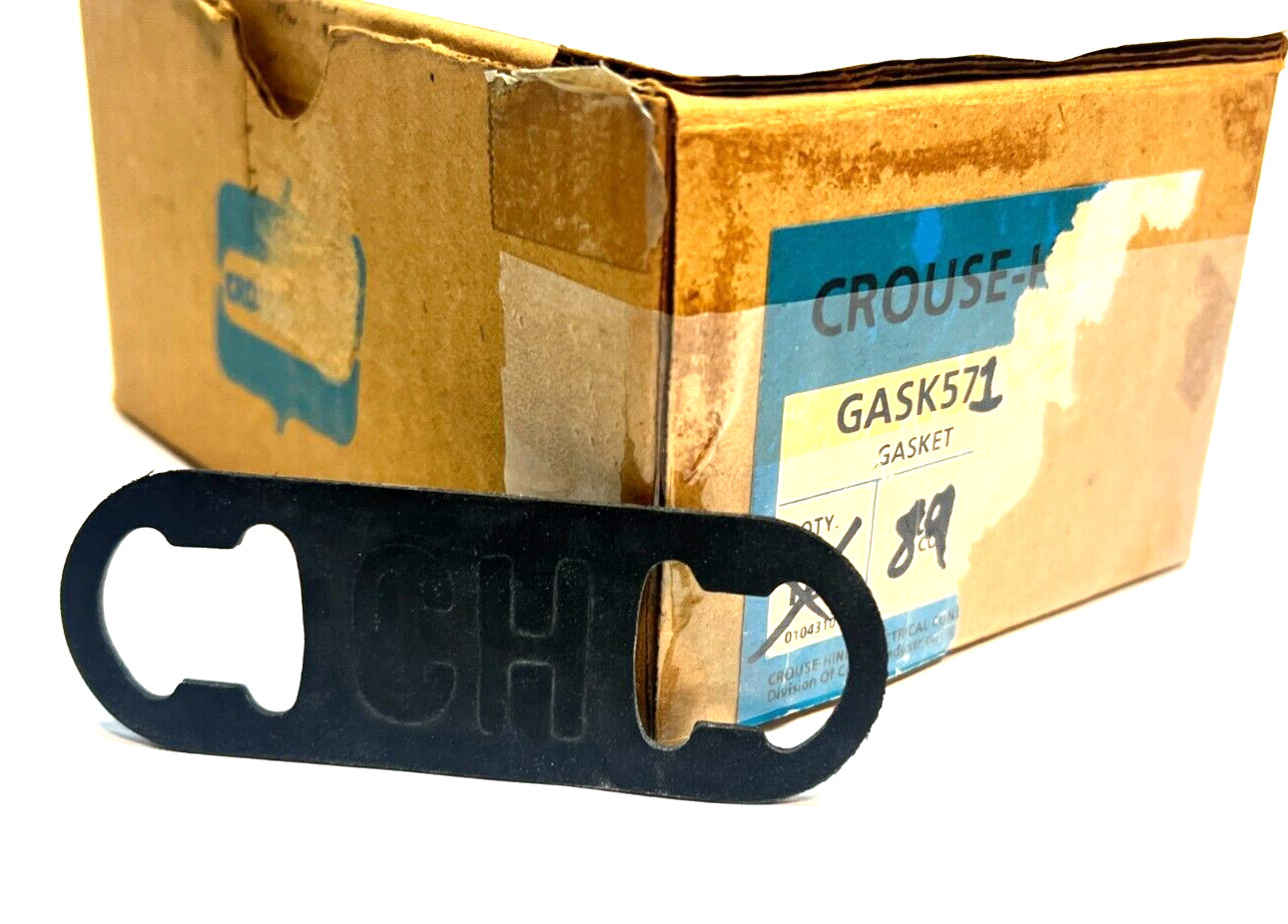 Lot of 10x CROUSE HINDS GASK571 Condulet Form 7 gasket, Neoprene, 1/2 IN
