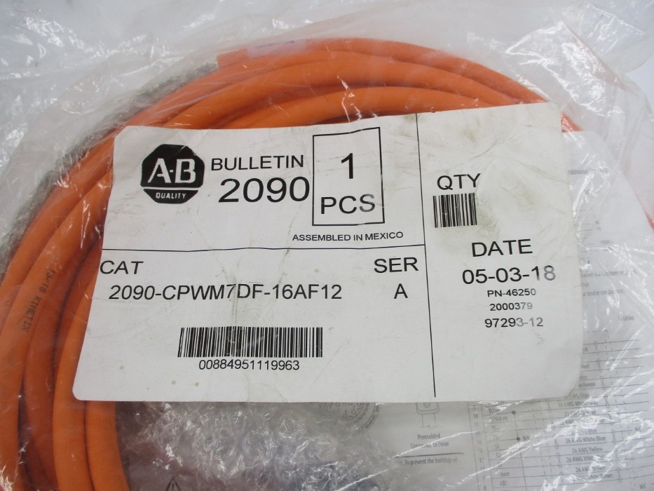 INDUSTRIAL SPARE PART 2090-CPWM7DF-16AF12 SER. A NSMP