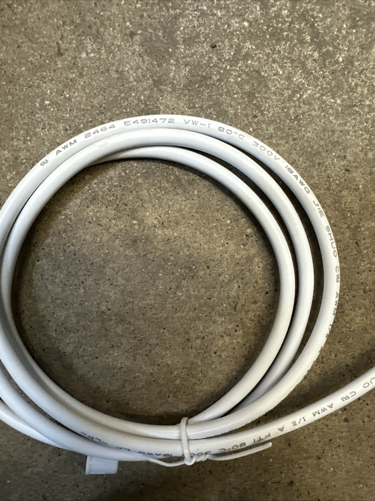 🔴AWM Style 2464 Cable, 300V, 80°C, VW-1, E491472 18AWG‼️ **Free Shipping**