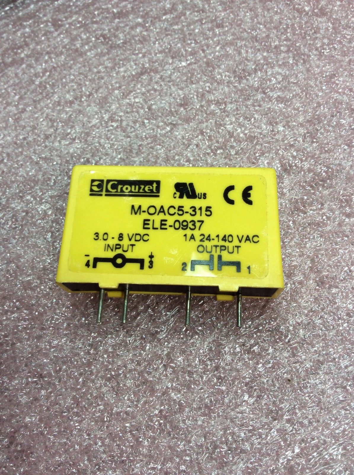 3 Pieces: M-OAC5-315 CROUZET RELAY