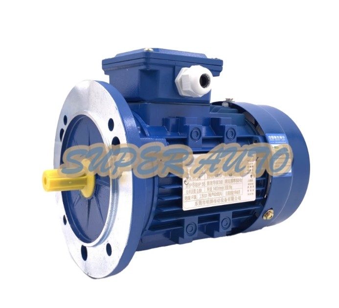 1Pcs New three-phase motor YE3-6314-0.12KW B5 Vertical axle diameter 11,1400 RPM