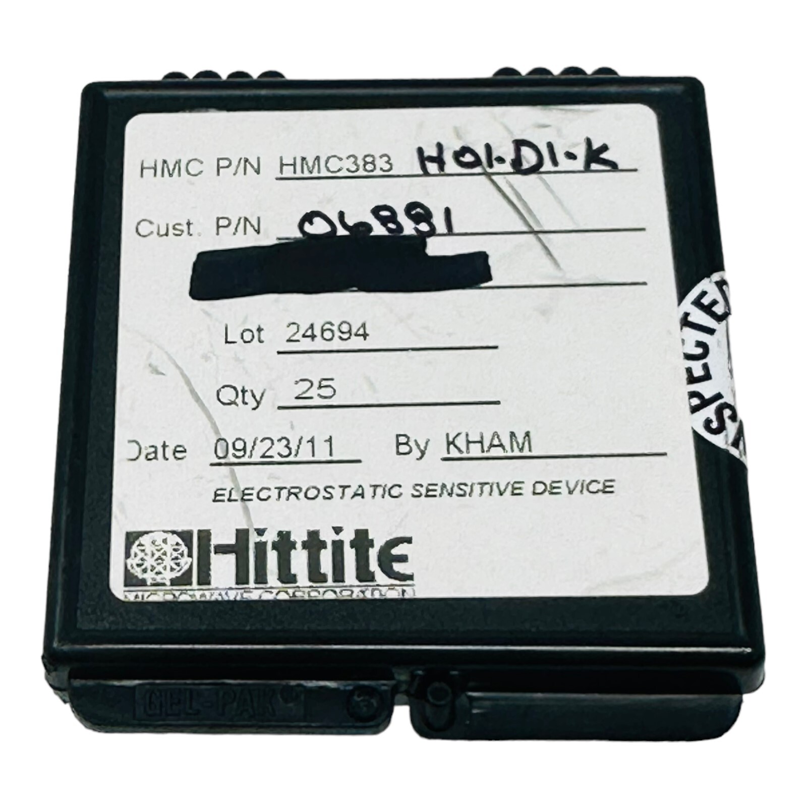 HITTITE HMC383 IC RF AMPLIFIER NEW OLD STOCK NOS UNUSED QTY 13pcs