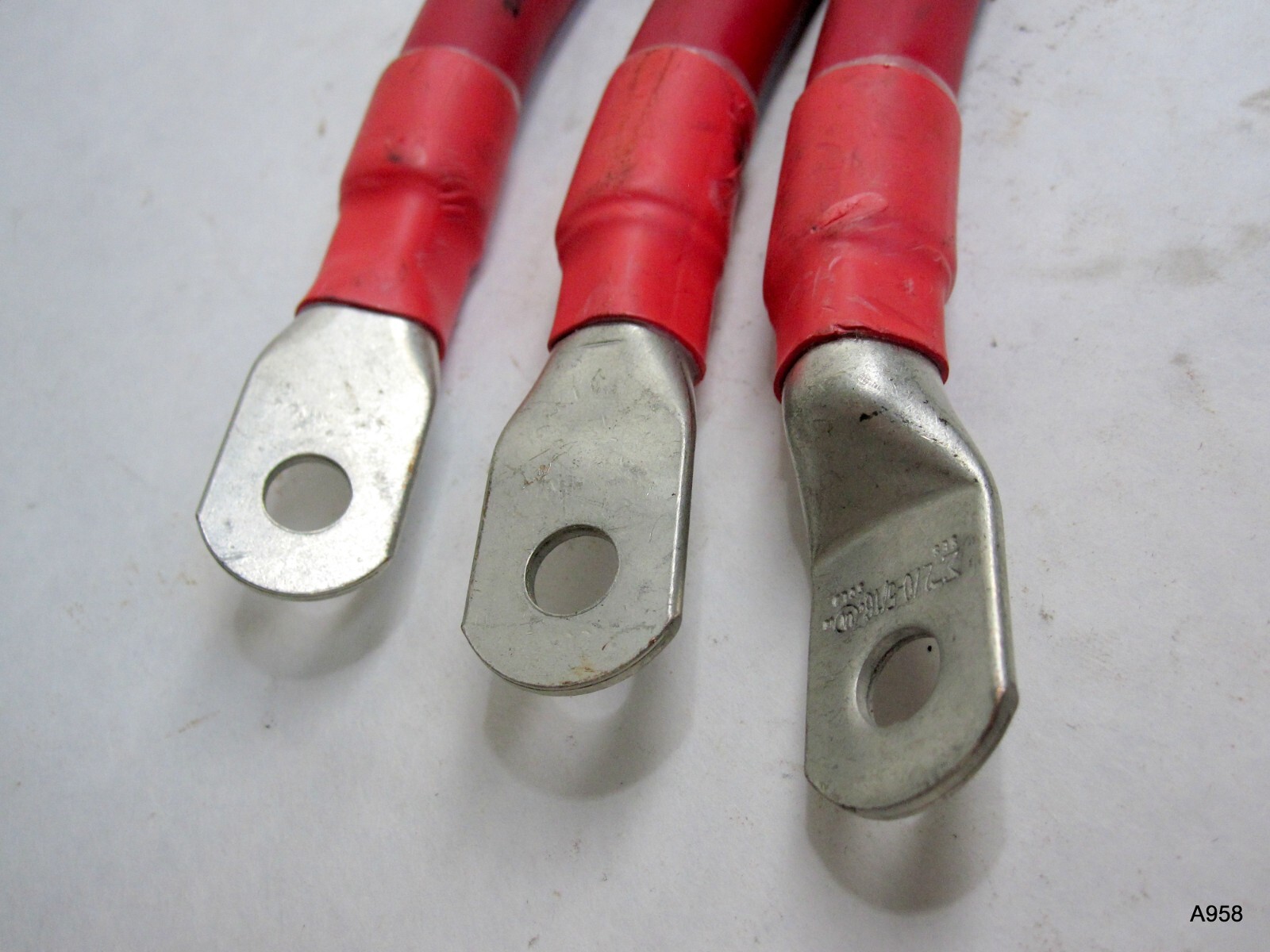 3x 12″ Welding Cable 2/0 AWG