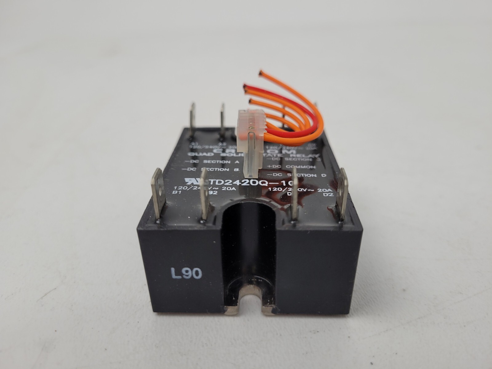 TD2420Q-10 Crydom 20A 240V Quad Solid State Relay – Next Day Option