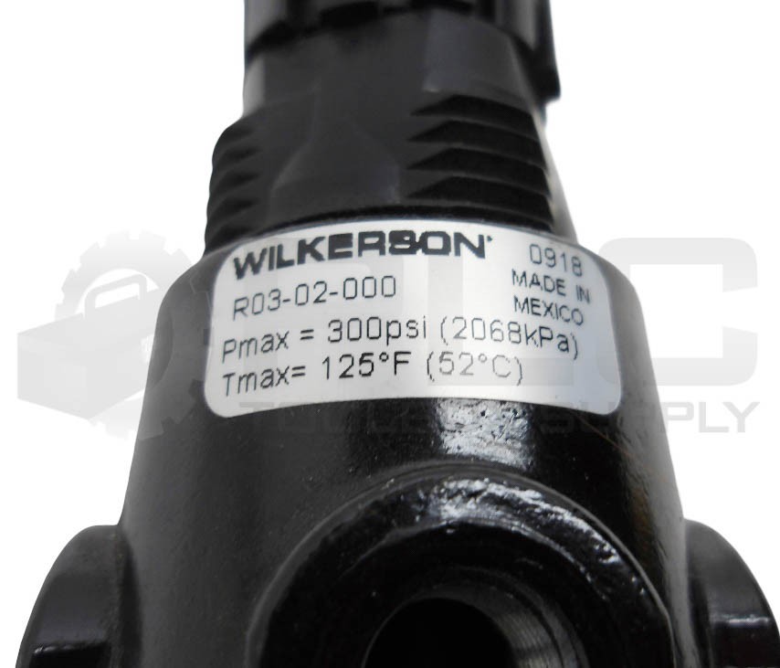 NEW WILKERSON R03-02-000 COMPRESSED AIR REGULATOR 3000PSI