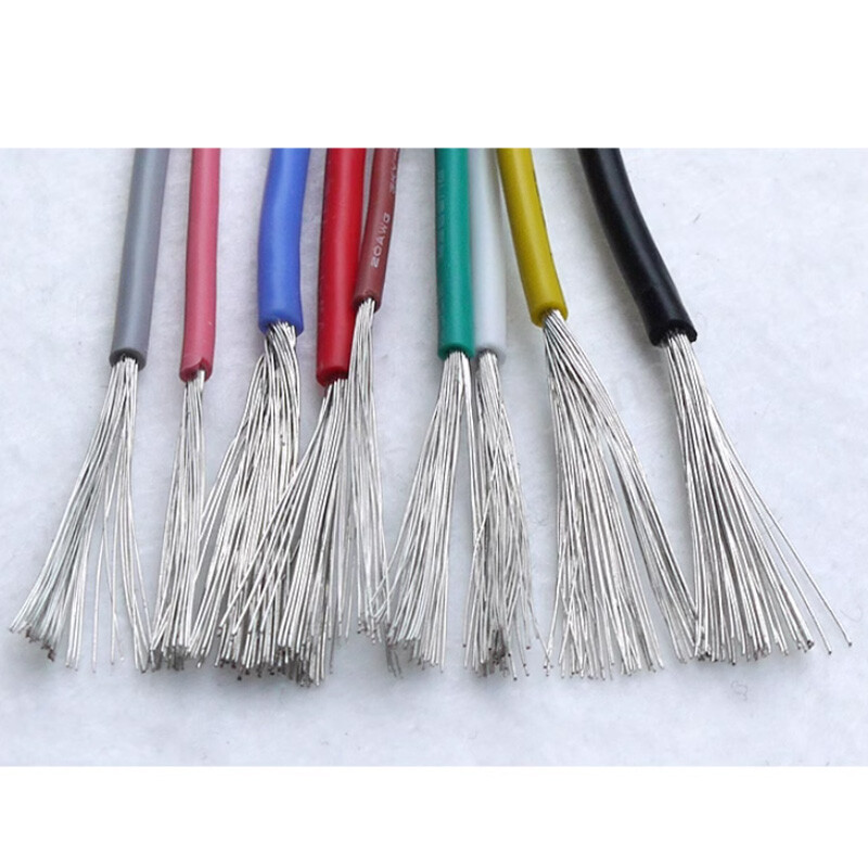 UL3239 14~30 AWG Flexible Silicone Wire Cable Electrical Wire 3KV 200°C 9 Colors