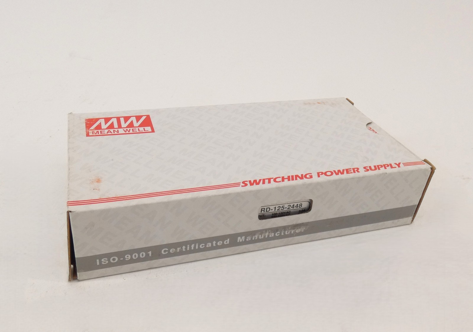 Mean Well RD-125-2448 Switching Power Supply 100-240VAC 3.0-2.0A – NEW Surplus!