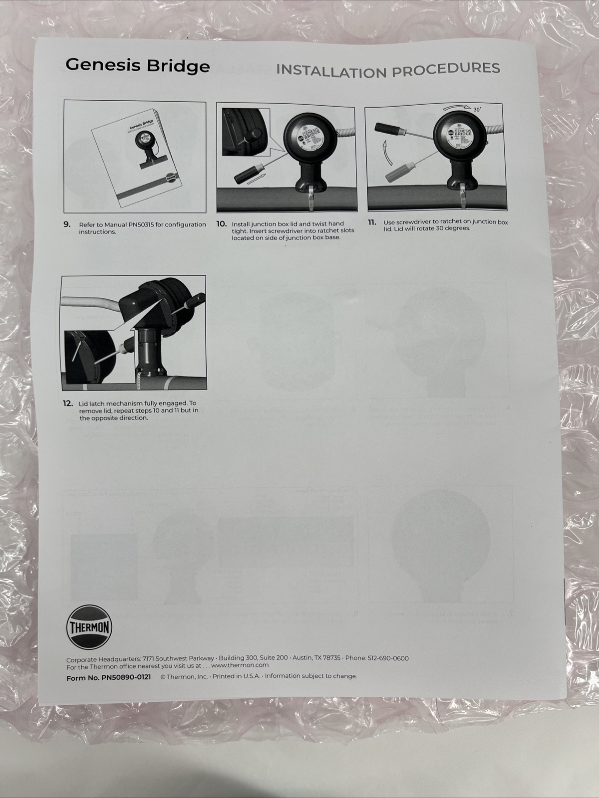 Thermon Genesis Bridge Controller DC- Version, Ext. Antenna 81403/ GN-B-A 23854