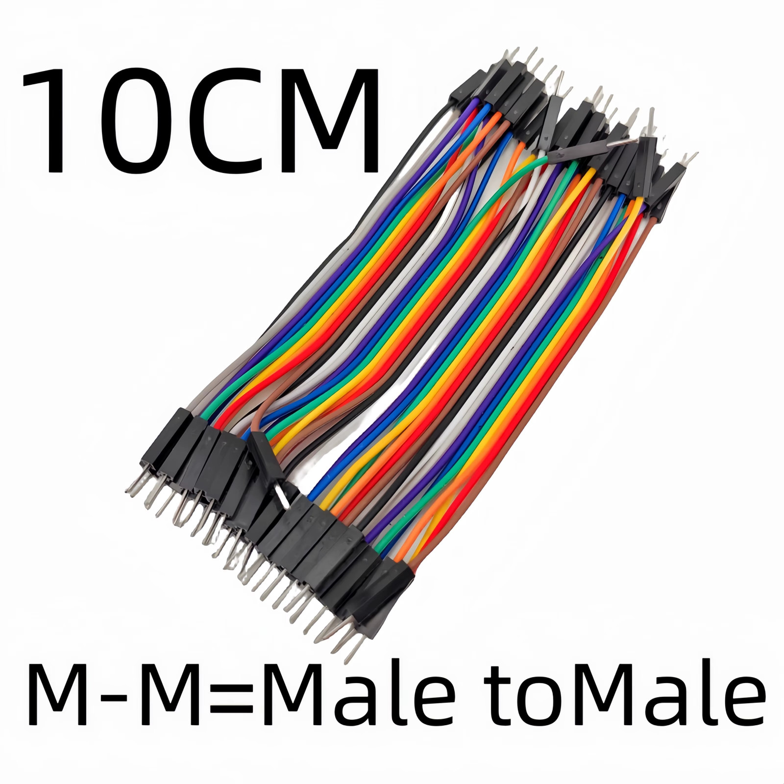 (1X/3X)40 PCS10/15/20CM MM, MF, FF Dupont Wire Jumper Cable Arduino Breadboard
