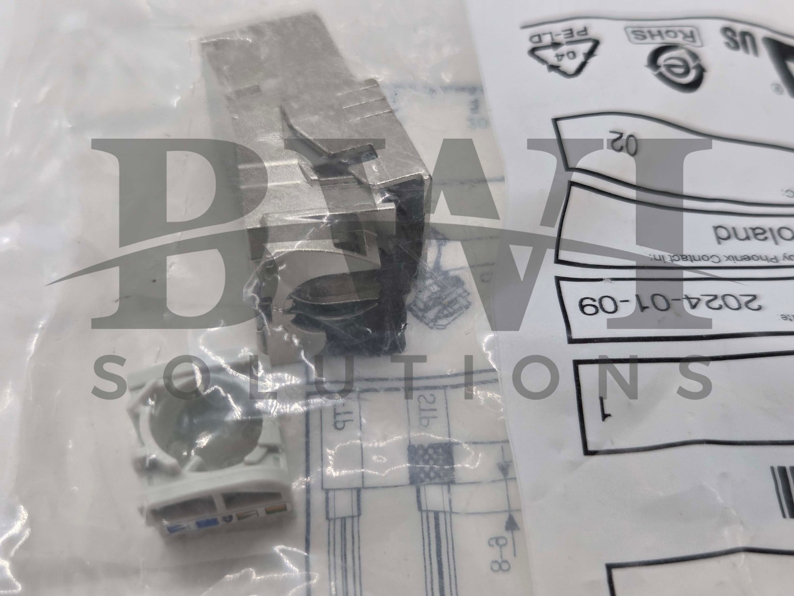 SEALED Phoenix Contact CUC-I-J1ZNI-S/R4IDC8 RJ45 Jack Insert 1417274 Lot of 5