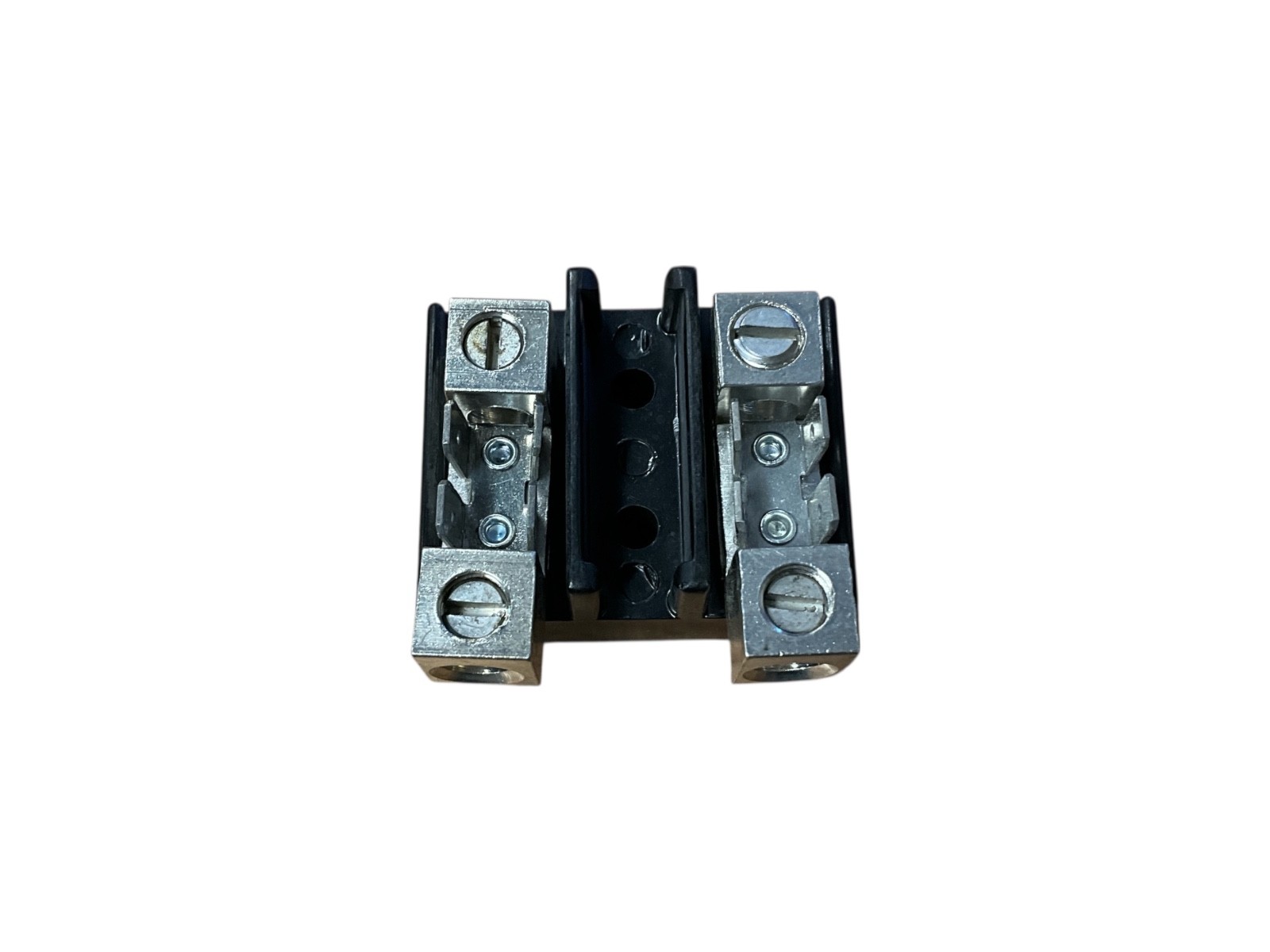 ElecTron EB-422 2-Pole Terminal Block 1/4″ X 5/16″ w/ Spade Terminals