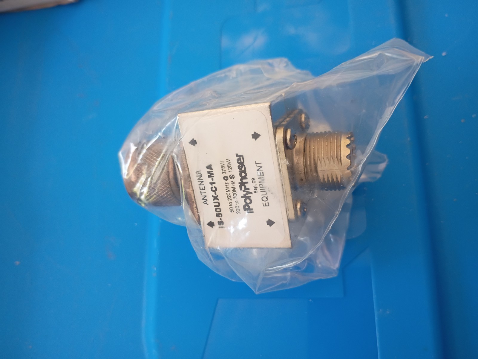 PolyPhaser IS-50UX-C1-MA Lightning Protection New In Box