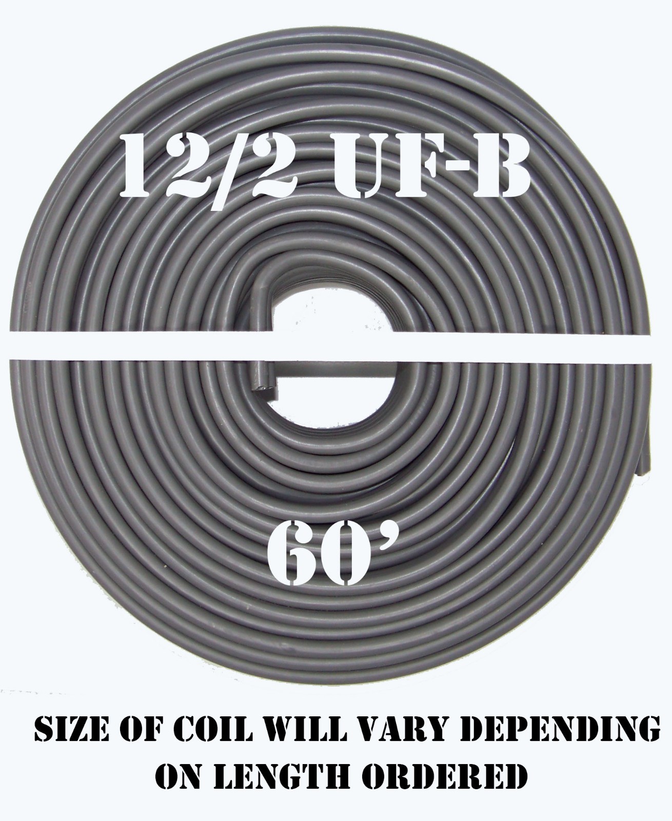 12/2 UF-B x 60′ Southwire Underground Feeder Cable