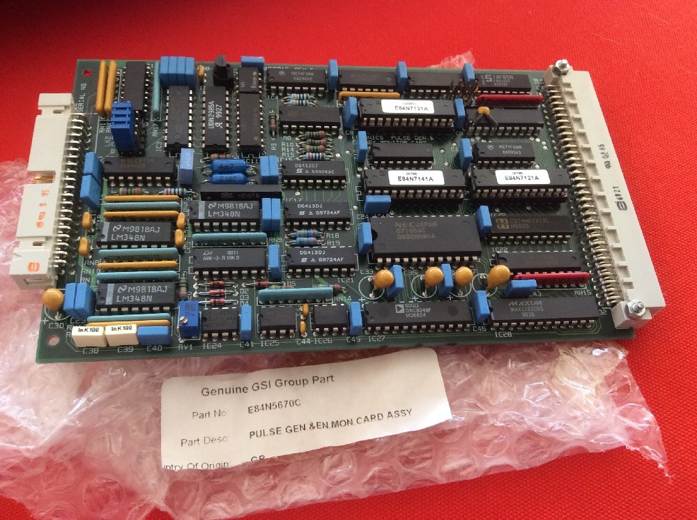 GSI LUMONICS E84N5670C PULSE GENERATOR EN MON CARD ASSY NEW $199