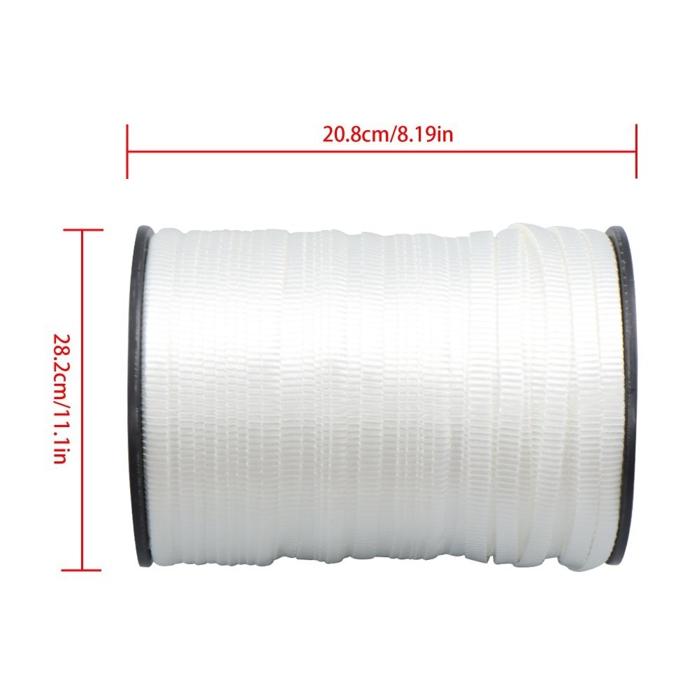 Polyester Pull Tape 1/2″ x 1053′ Mule Tape Flat Rope 1250 lbf Tensile Capacity