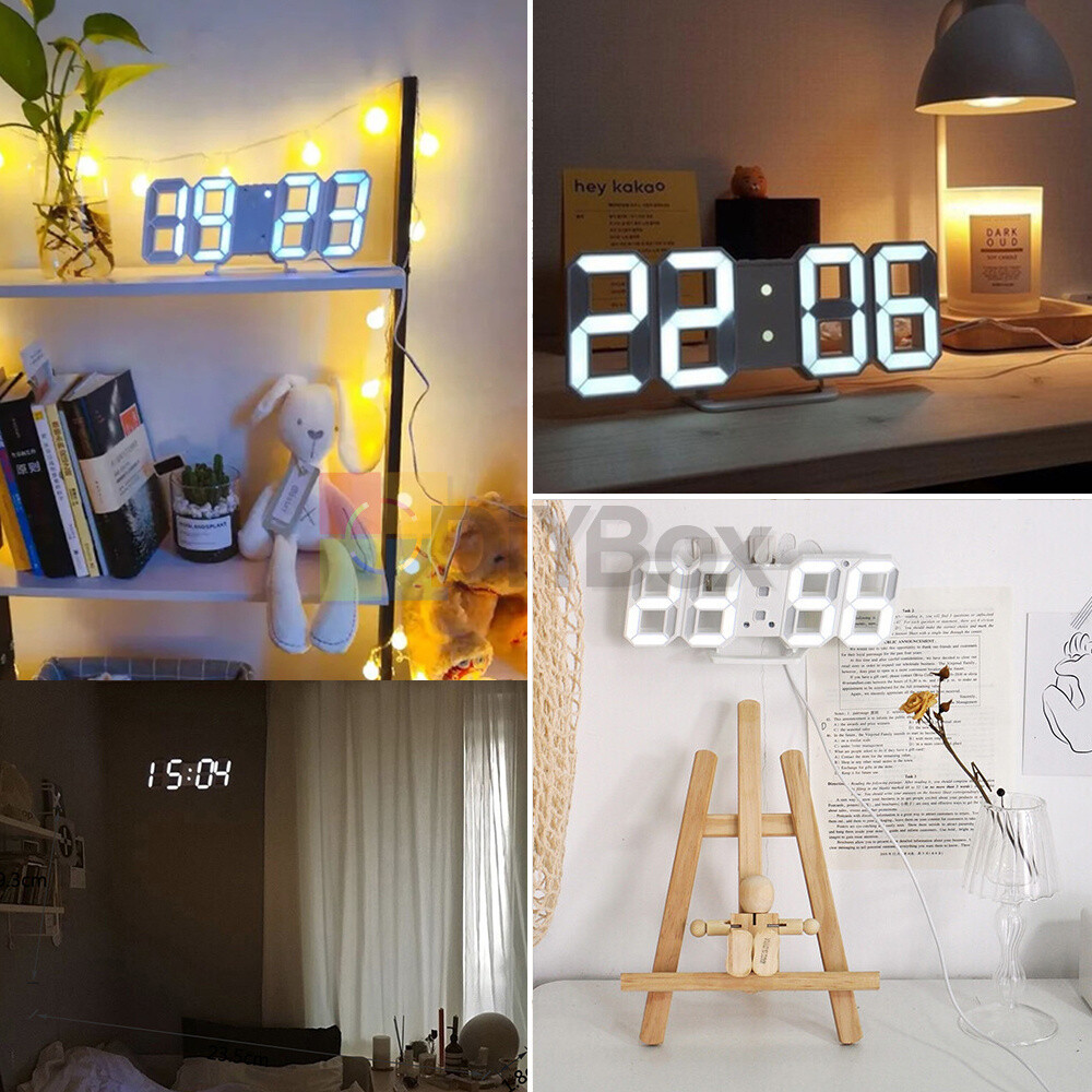 USB Fashion LED Digital Clock Multifunction Electronic Clock Home Decoration New