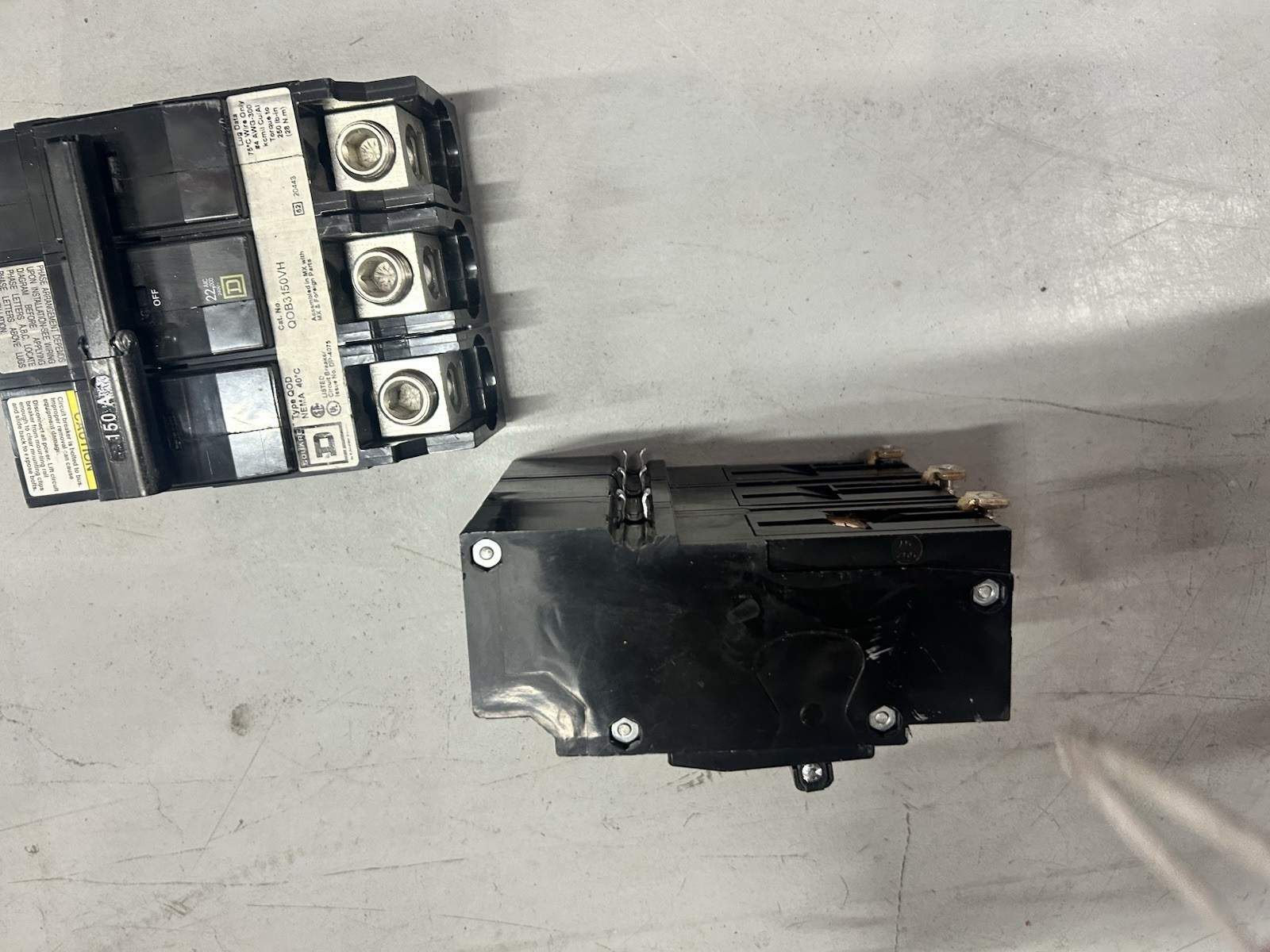 Lot of Industrial Electrical Distribution and Motor Control Equipment. Used