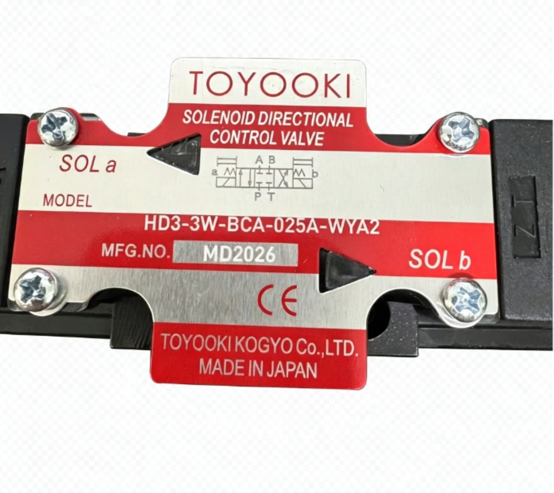 1PCS NEW FIT FOR TOYOOKI Solenoid valve HD3-3W-BCA-025A-WYA2 220V