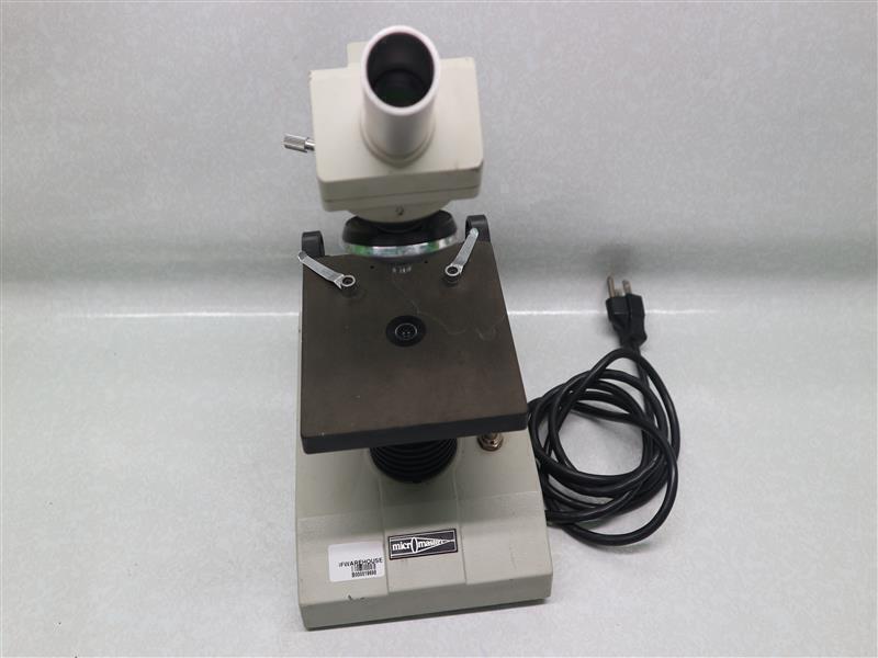 Micromaster Fisher Scientific MODEL E Microscope 120V 60Hz 30W 30 Days Warranty