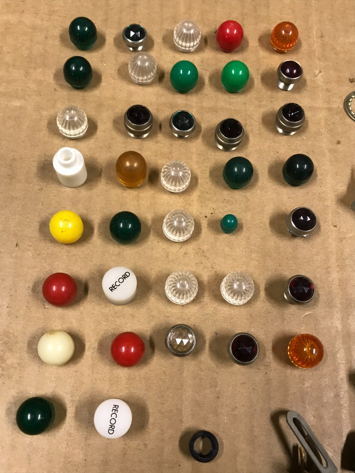 Vintage Lot Of Lamp Socket Caps – (40-45 Pieces In Lot)