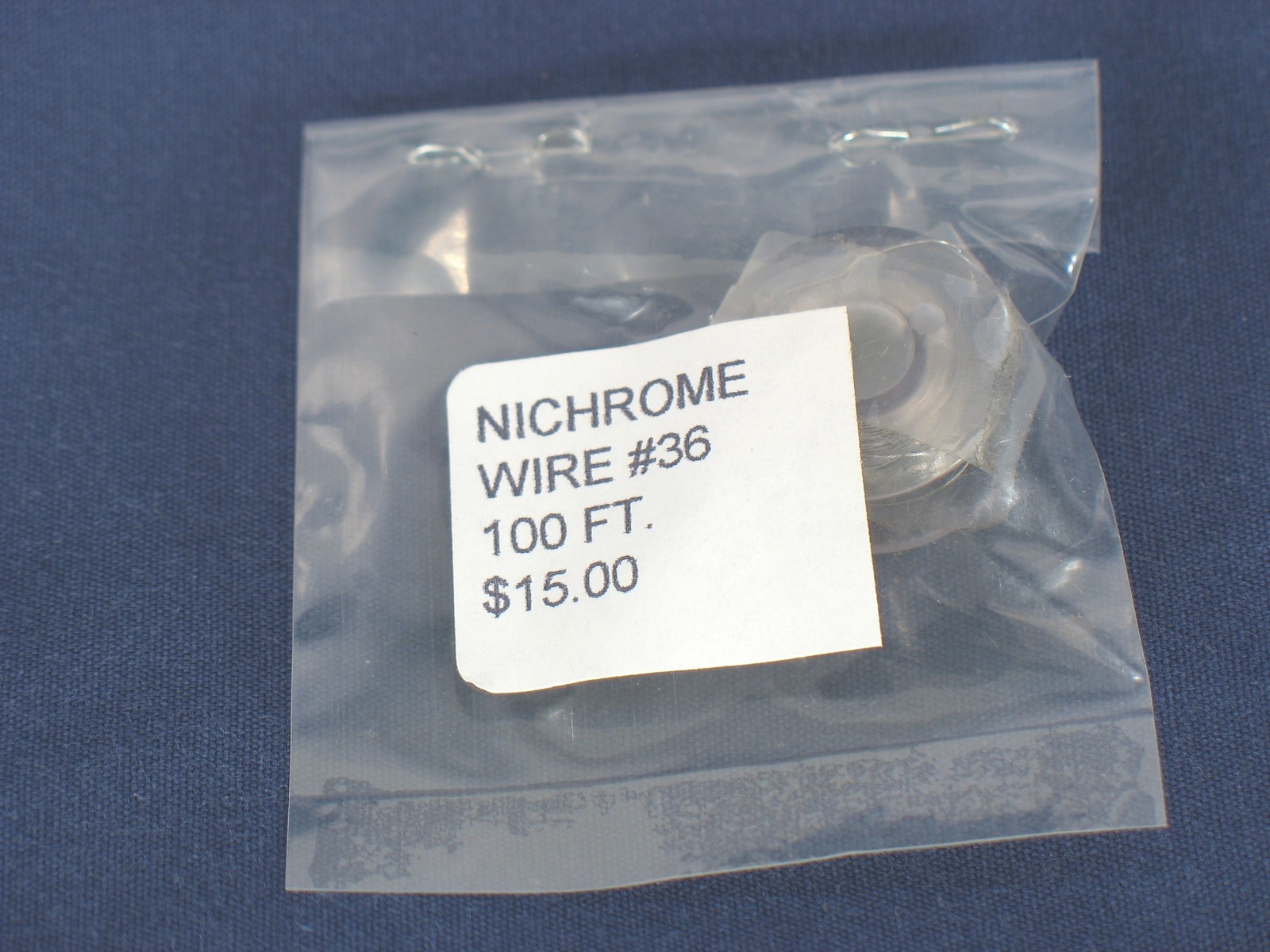 Nickel Chrome (Ni Chrome) Wire, 0.004 (0.102mm), 100 feet