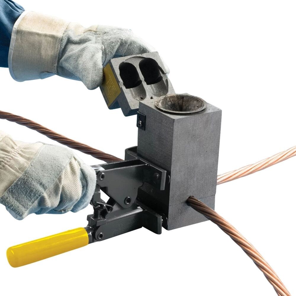Erico 250PLUSF20, Copper Oxide/Aluminum, Non-Explosive, Welding Material, 1 pc