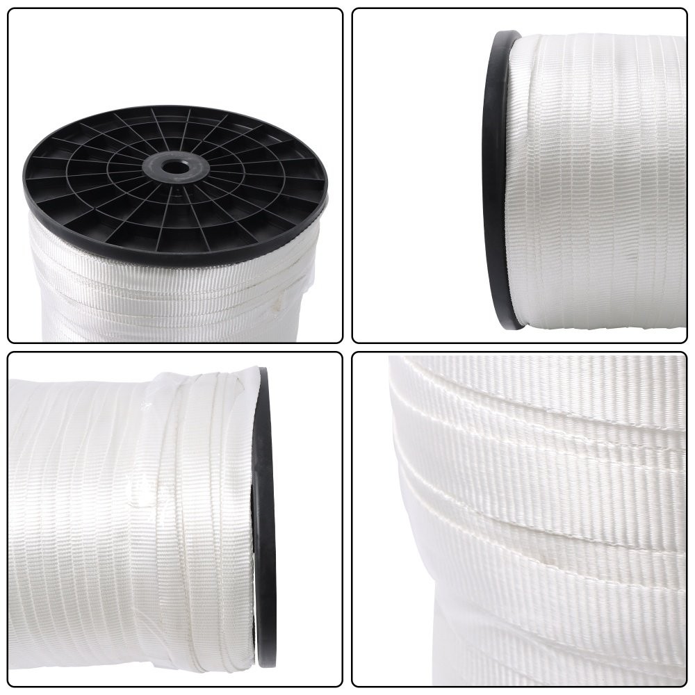 Polyester Pull Tape 1″ x 2103′ Mule Tape Flat Rope 6000 lbf Tensile Capacity