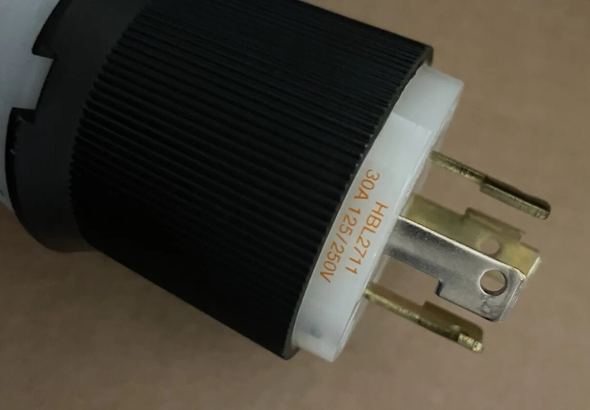 NEMA L14-30P to Female Pin and Sleeve IP44 Power Connect Cord – 12ft